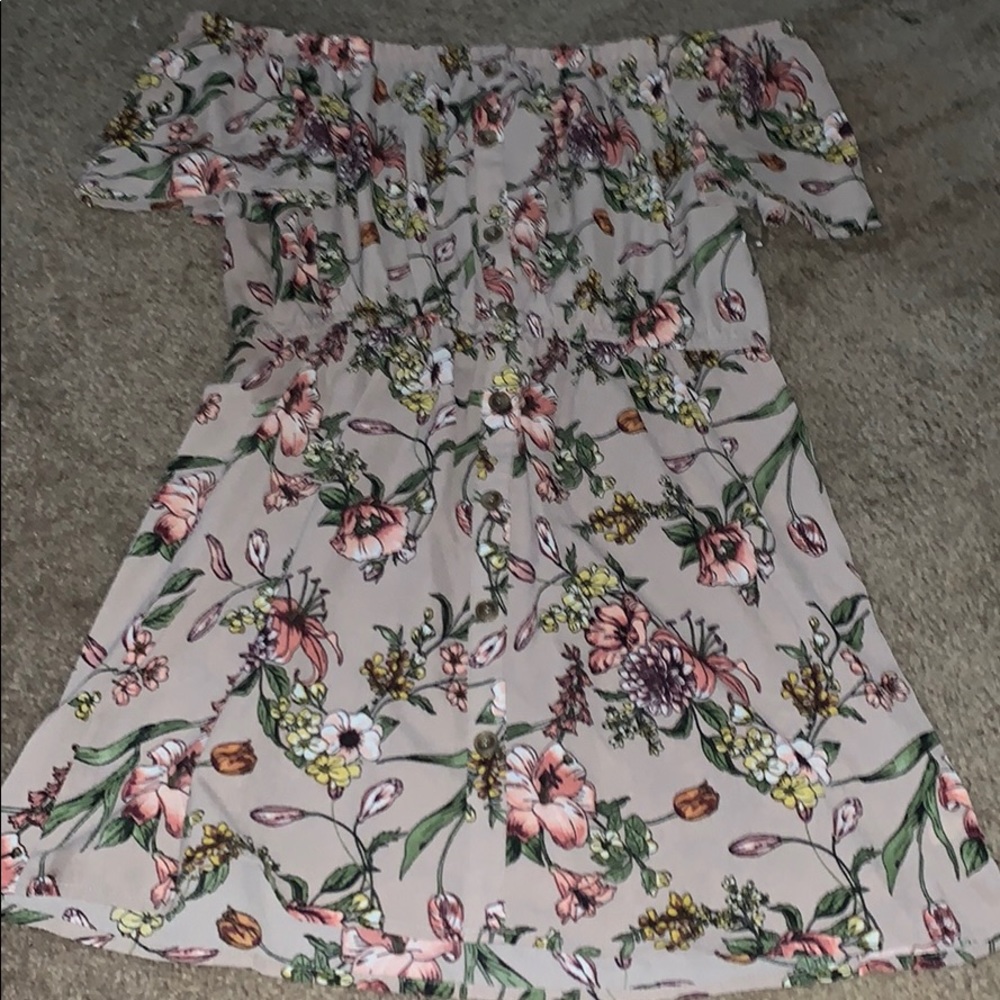 floral dress (never worn) size L